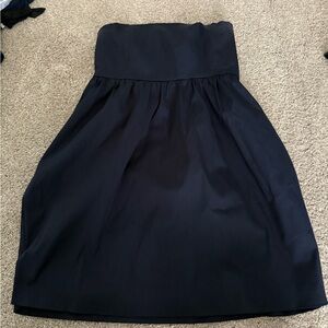Jcrew Navy strapless dress